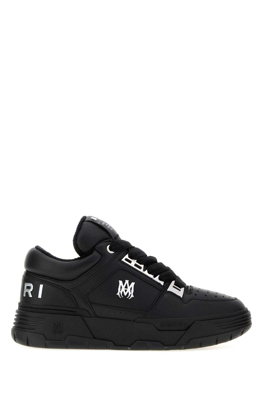 Amiri Exterior: 100% Leather sneaker in black