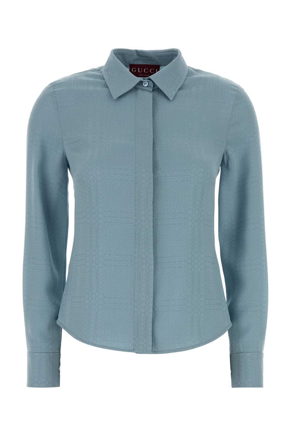 Gucci Silk shirt in blue
