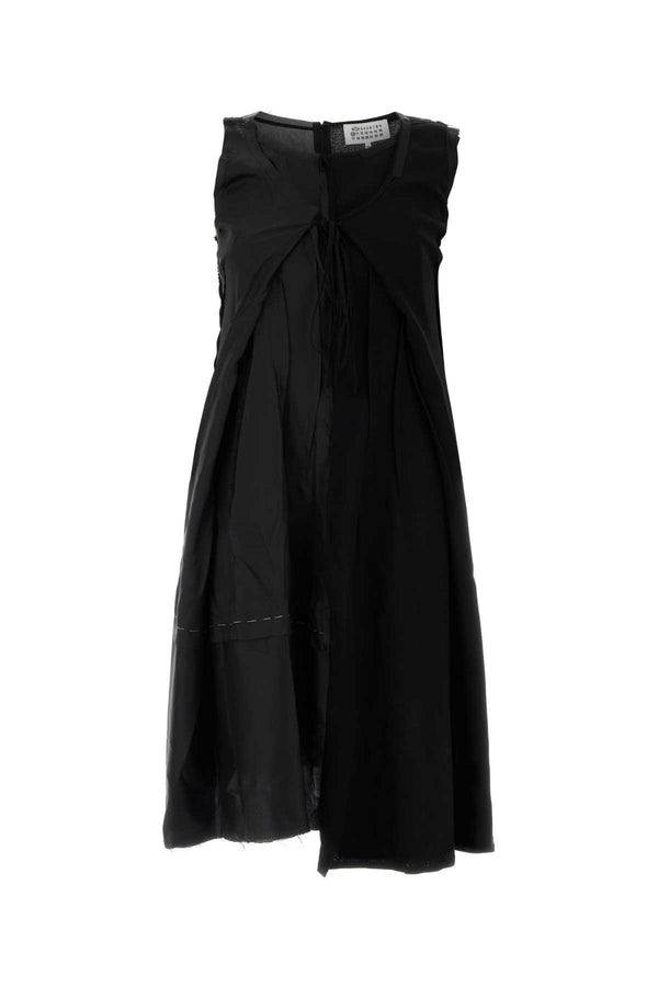 Maison Margiela Dress 100% Virgin Wool dress in black