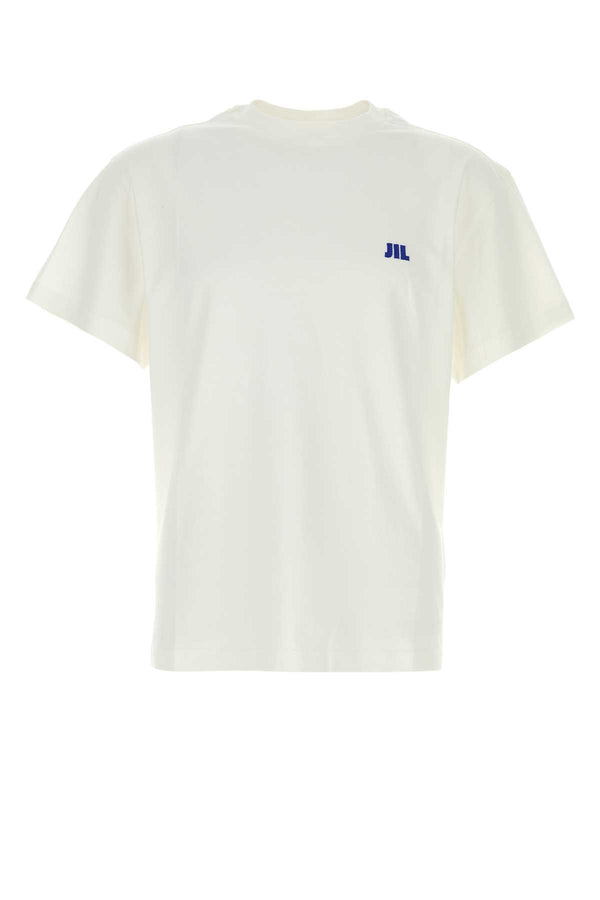 Jil Sander 100% Cotton t-shirt in white