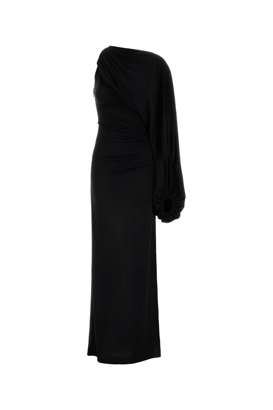 The Andamane Lungo 94% Polyester 6% Elastane dress in black