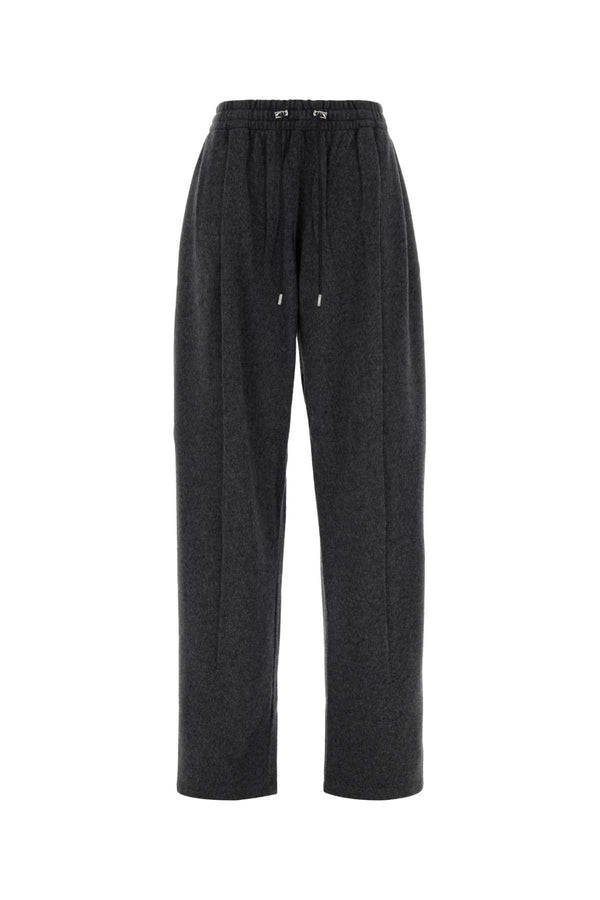 Prada 70% Virgin wool trouser in gray
