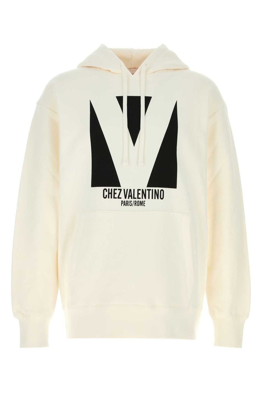 Valentino Garavani 100% Cotton hoodie in beige