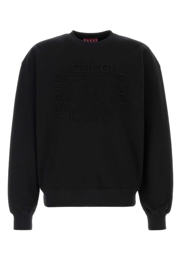Gucci Cotton sweatshirt in black