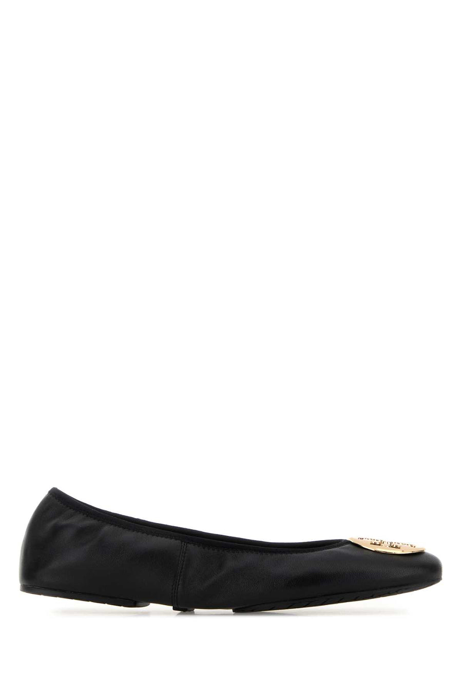 Tory Burch Travel Upper: 95% Ovine Leather ballet flat in black