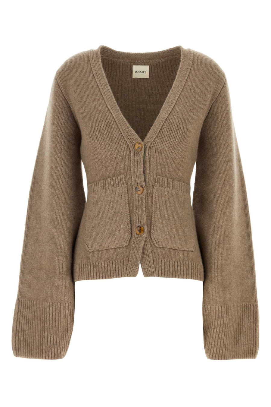 Khaite 100% Cashmere cardigan in beige