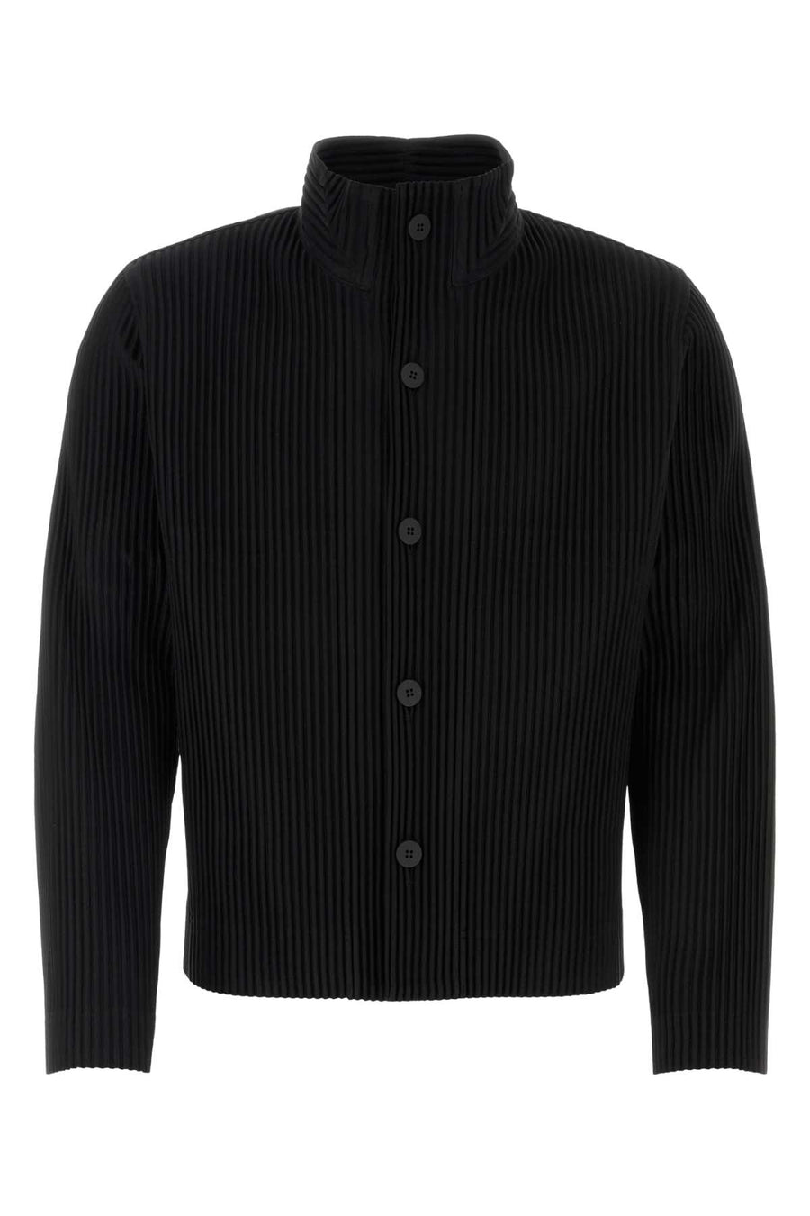 Homme Plisse' Issey Miyake 100% Polyester cardigan in black