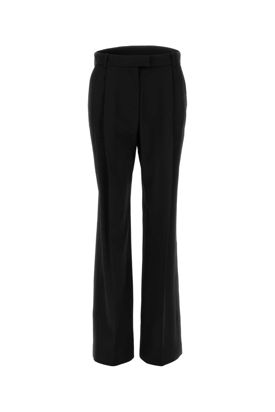 The Attico 100% Virgin wool trousers in black