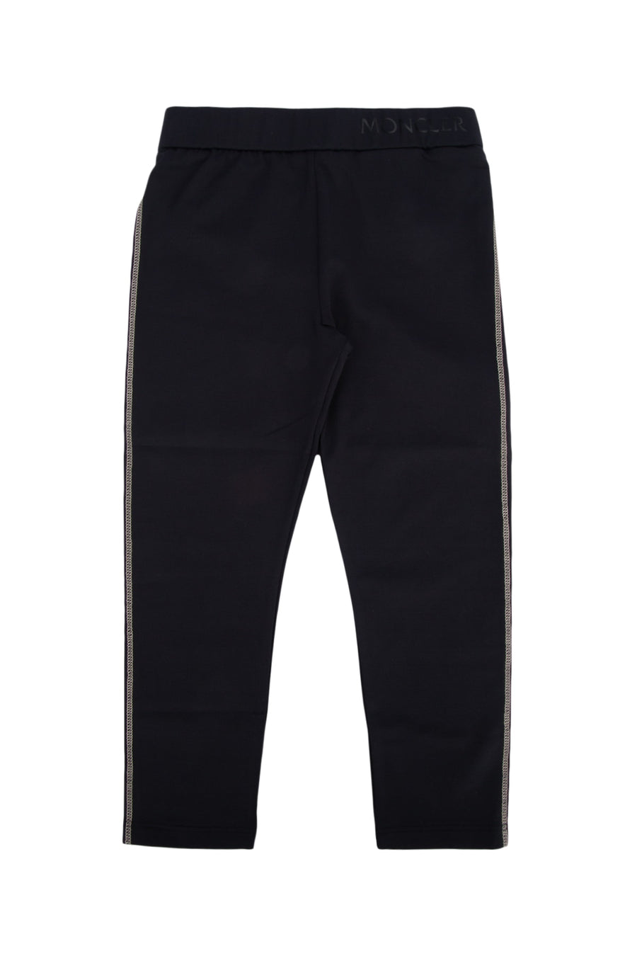 Moncler Jr 75% polyamide leggings in black