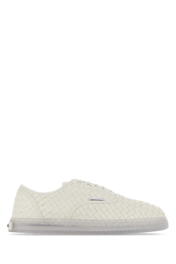 Bottega Veneta Exterior: 100% Nappa leather; Interior: 100% Leather; Sole: Rubber sneaker in beige