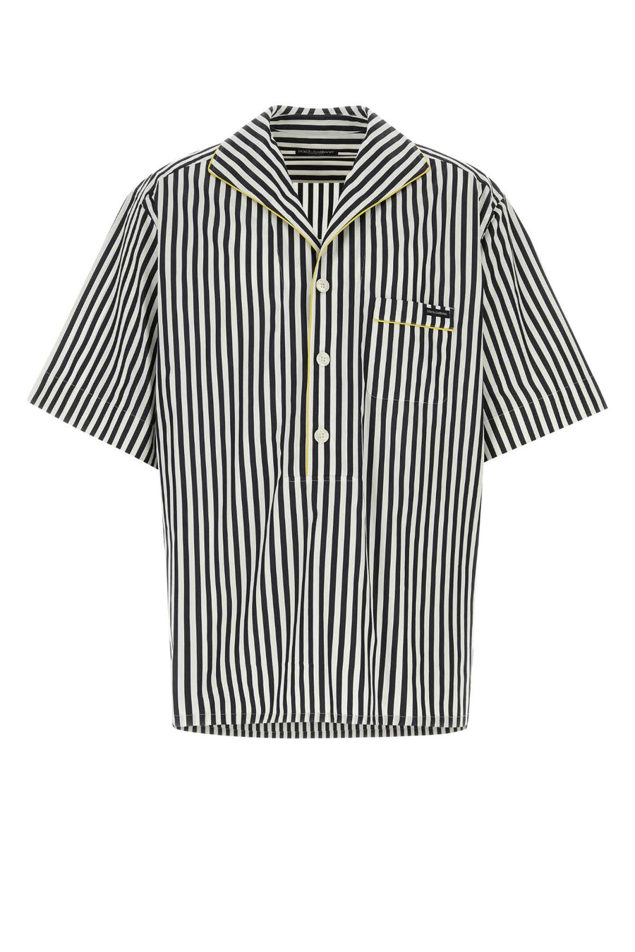 Dolce & Gabbana 98% Cotton shirt in black
