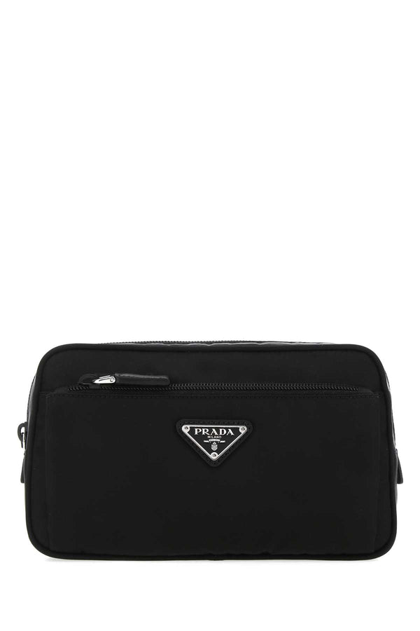 Prada 100% recycled polyamide belt bag in black