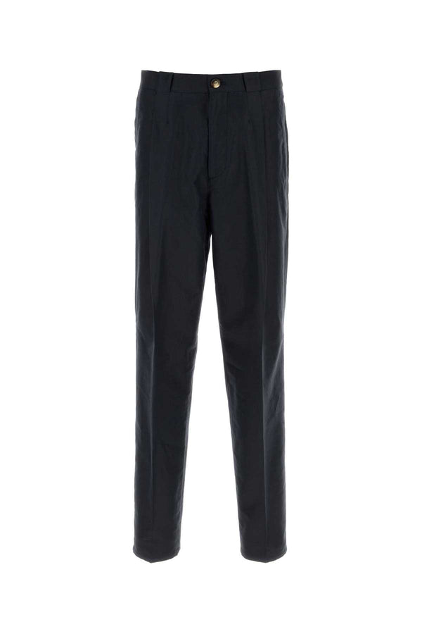 Brunello Cucinelli 69% Cotton trousers in black