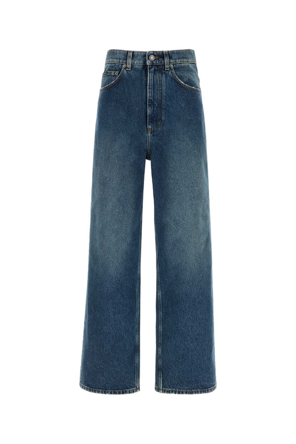 Dolce & Gabbana Exterior: 100% Cotton jeans in blue
