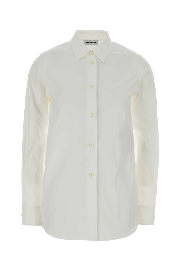 Jil Sander 100% Cotton shirt in white