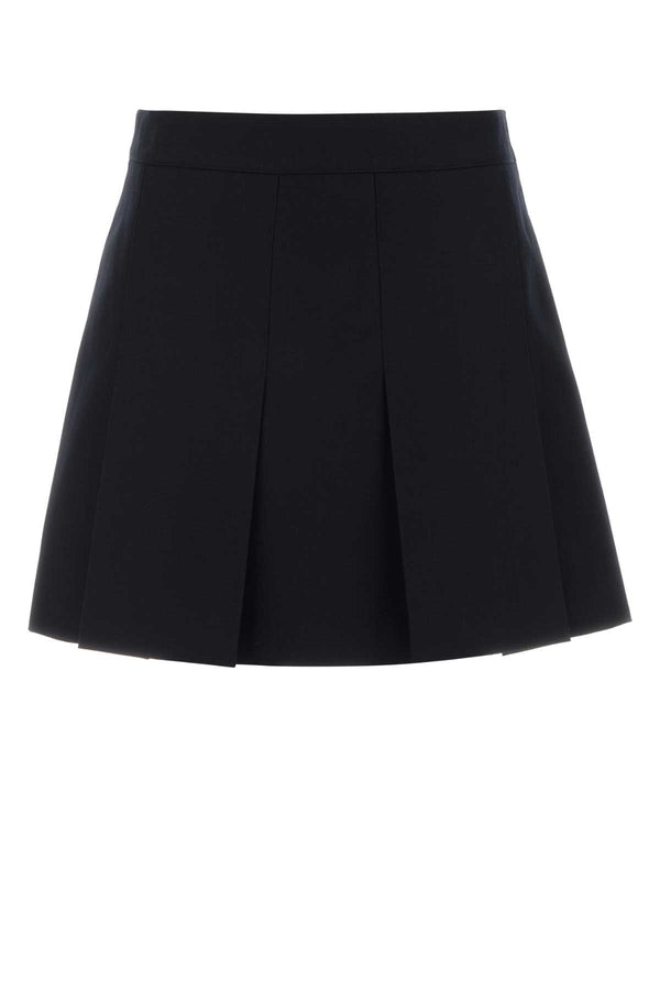 A.P.C. Jupe 40% Cotton mini skirt in navy