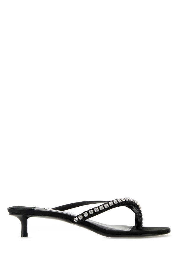 Jimmy Choo Exterior: 100% Nappa leather mule in black