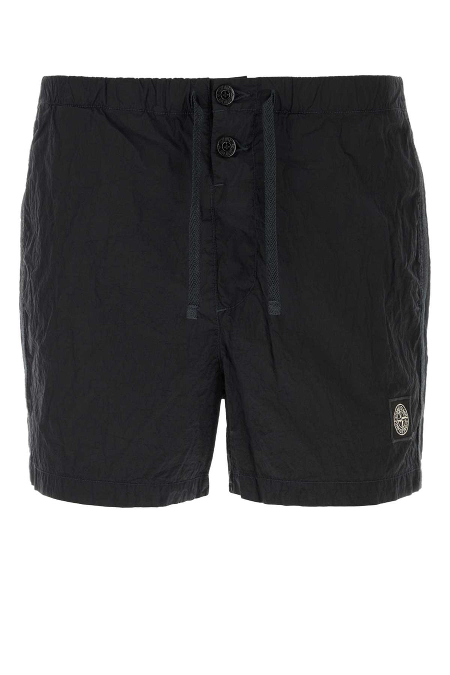 Stone Island 100% Polyamide shorts in navy