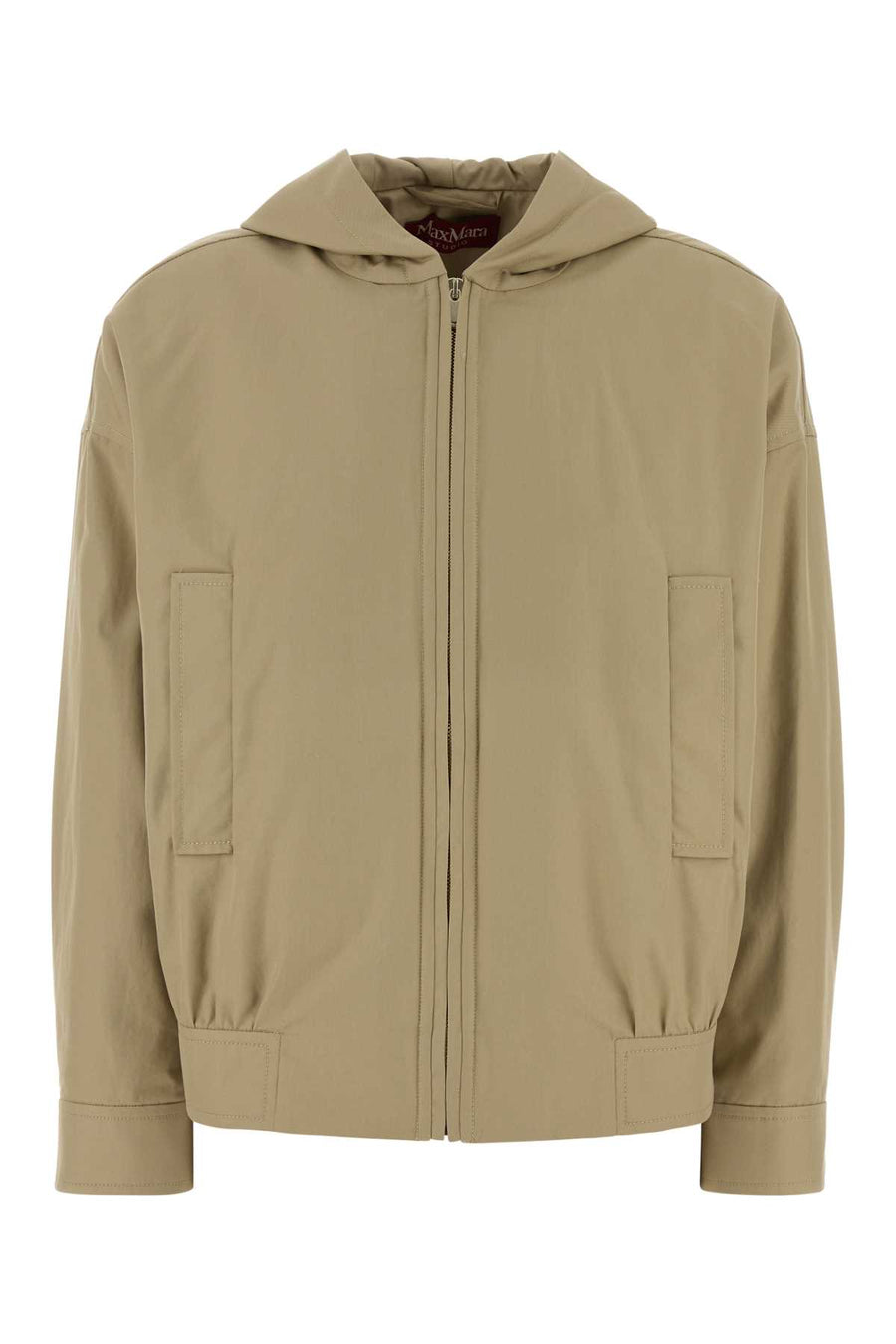 Mm Studio Exterior: 100% Cotton jacket in beige