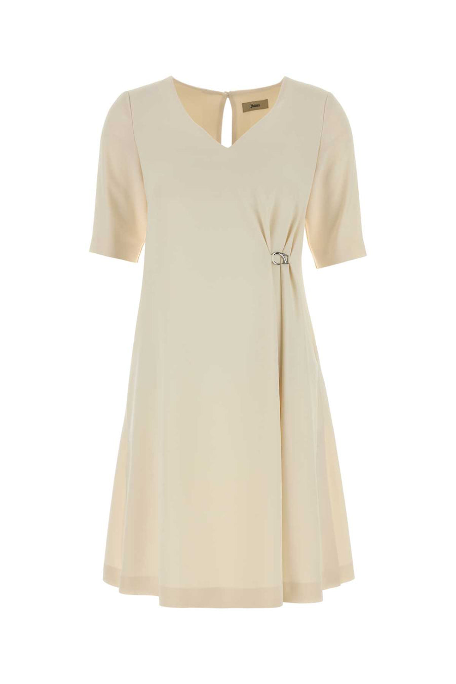Herno Mezza 96% Polyester dress in white