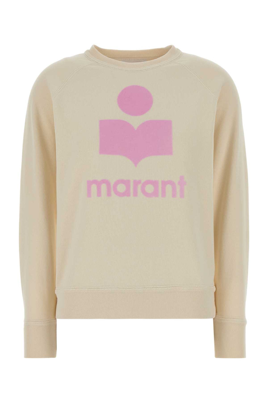 Isabel Marant Etoile 88% cotton sweatshirt in beige