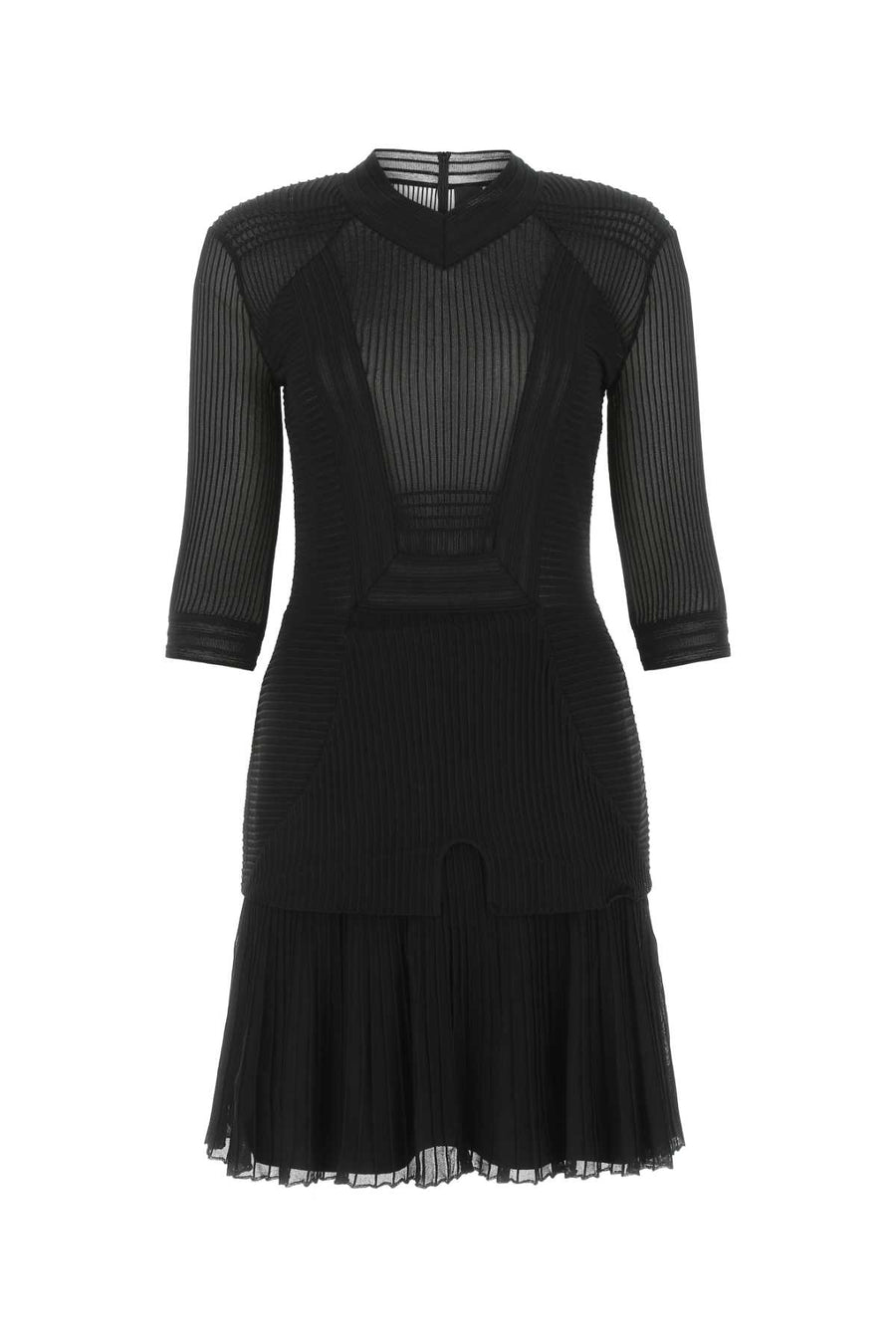 Givenchy Exterior: 73% Viscose dress in black