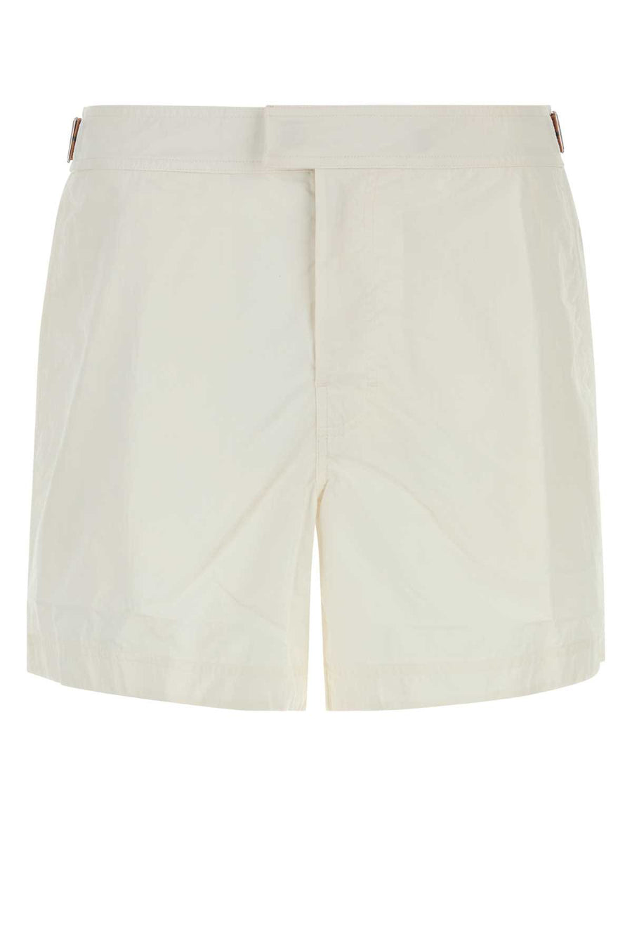Zegna Exterior: 100% Nylon swimming shorts in white