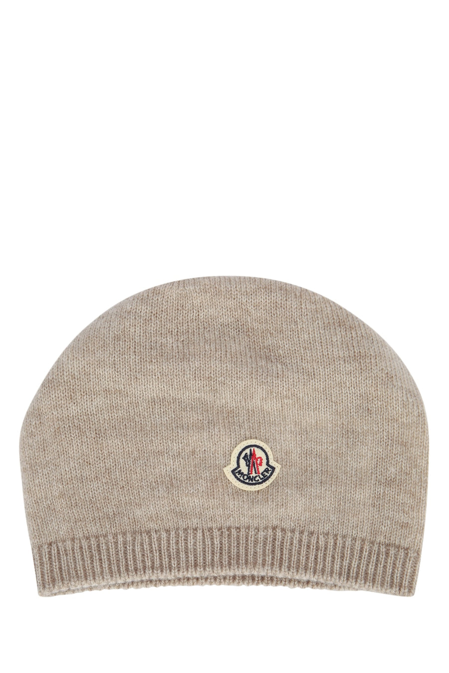 Moncler Jr HAT Wool beanie in beige