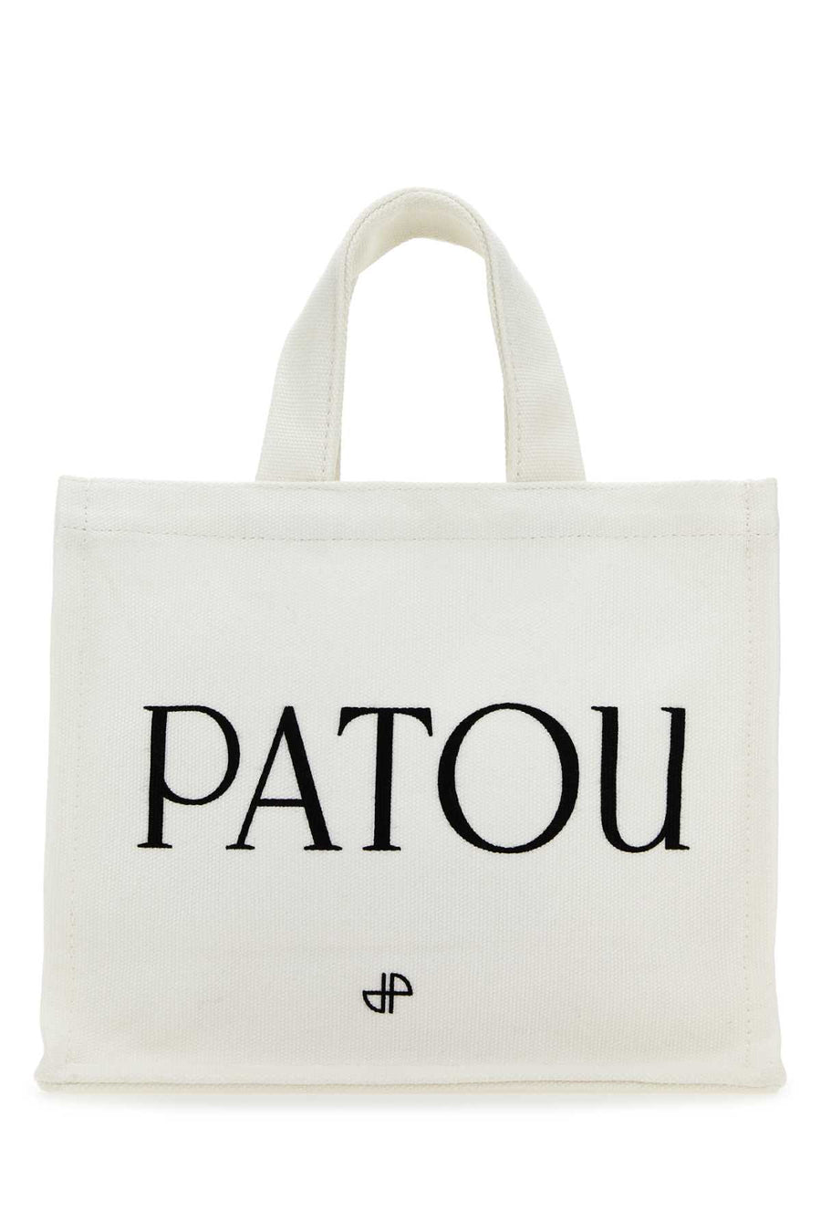 Patou 100% Cotton tote bag in white