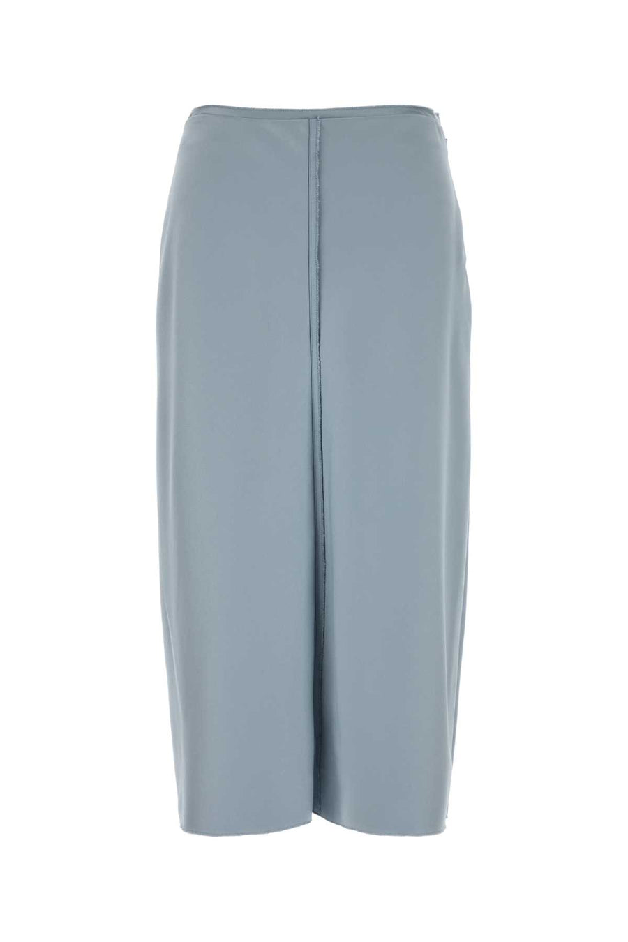 AMI Paris Skirt Exterior: 95% Polyester 5% Elastane; Lining: 100% Polyester skirt in blue
