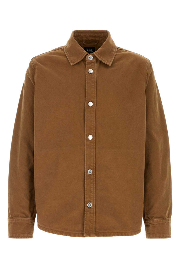 A.P.C. 100% Cotton jacket in brown