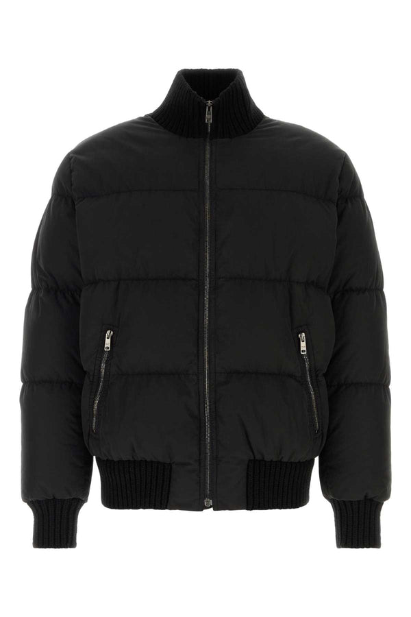 Prada Exterior: 100% Cotton down jacket in black