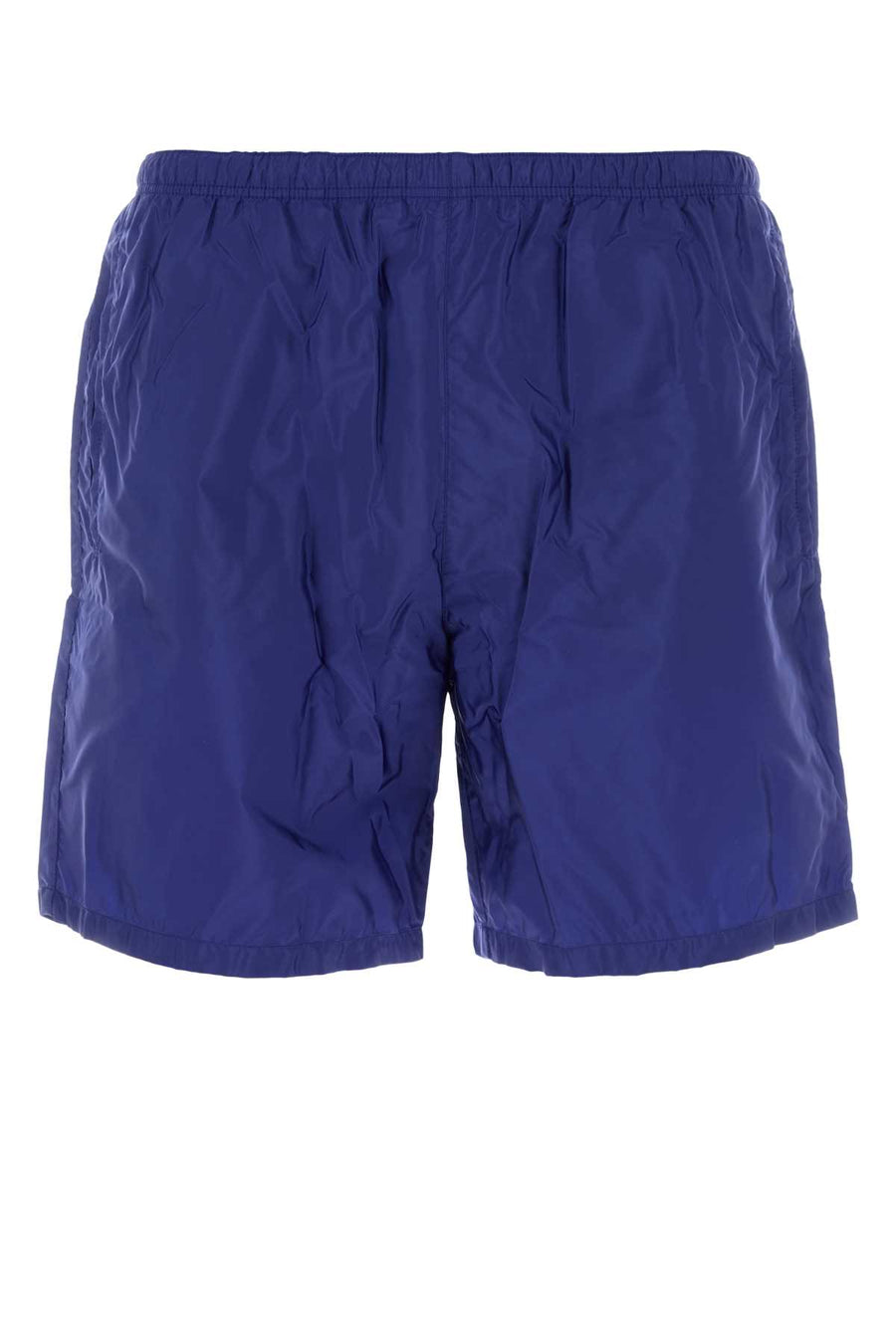 Prada Bagno Exterior: 100% Re-Nylon; Lining: 100% Polyester swimming shorts in navy