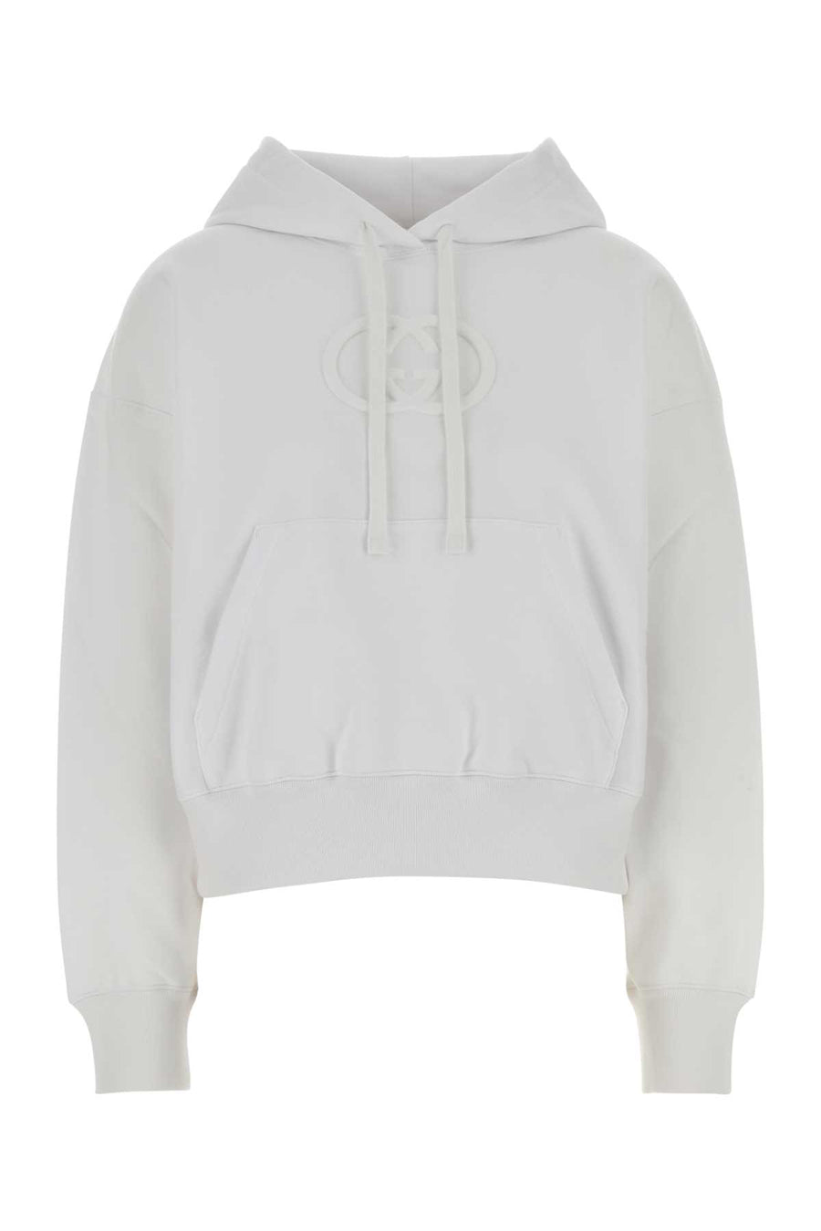 Gucci 100% Cotton hoodie in white