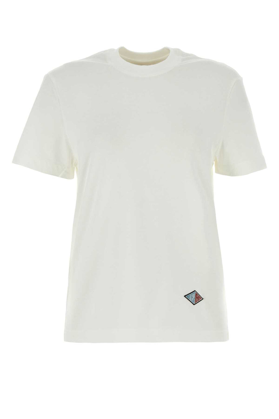 Bottega Veneta Logo 100% Cotton t-shirt in white