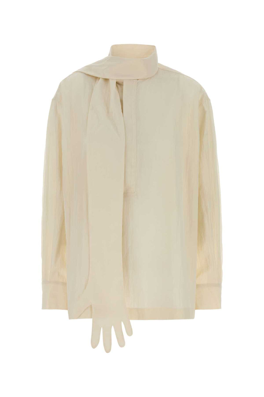 Jean Paul Gaultier With Linen shirt in beige