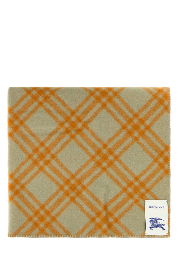 Embroidered Wool Blanket Lightsage Exterior: Casa/bagno