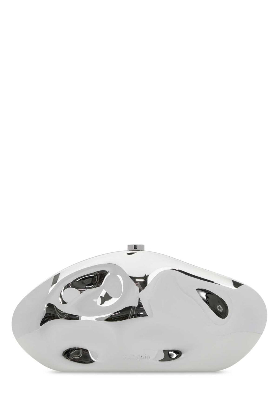 Cult Gaia Caldera Exterior: 100% ABS clutch in silver