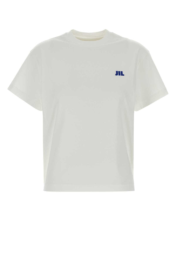 Jil Sander 100% Cotton t-shirt in white