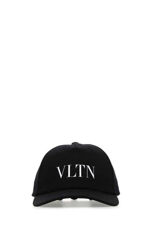Valentino Garavani CAPPELLO Exterior: 100% Cotton; Lining: 100% Polyester baseball cap in black