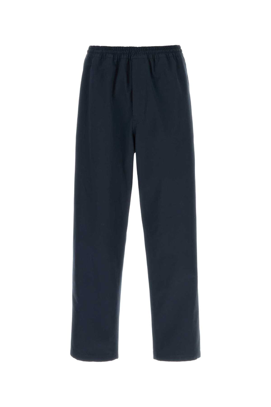 Prada 100% cotton trousers in navy