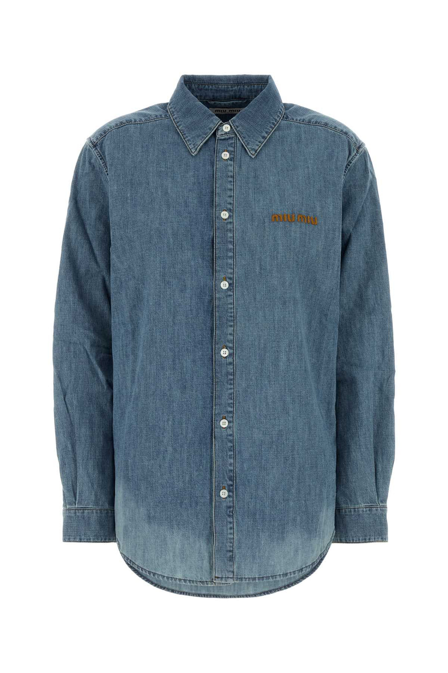 Miu Miu 100% Cotton shirt in blue