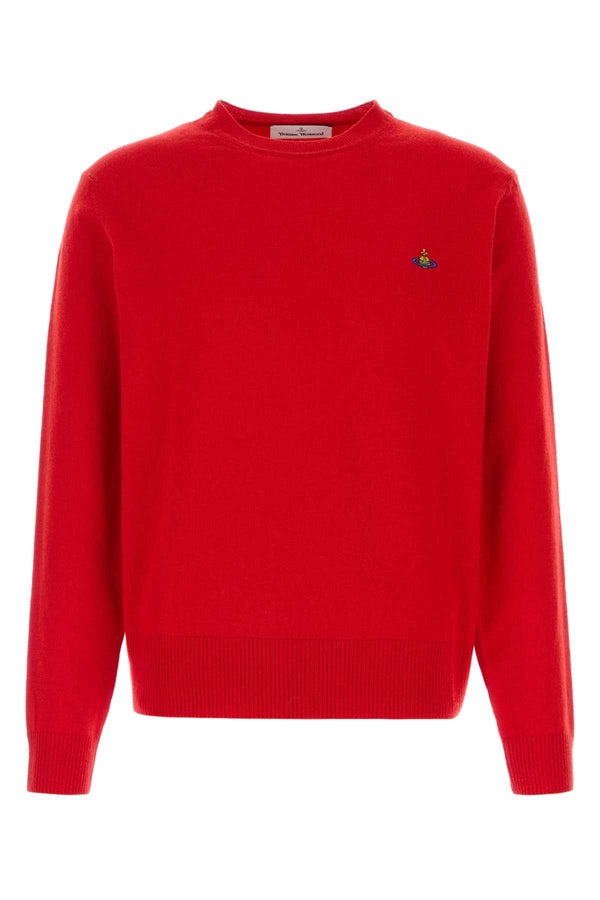 Red Wool Blend Alex Sweater T-shirt
