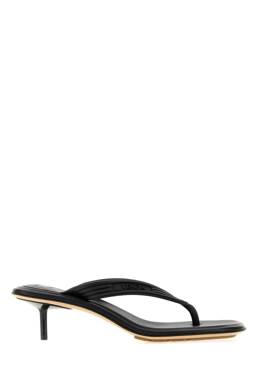 Bottega Veneta Gomma Exterior: 100% Rubber mule in black