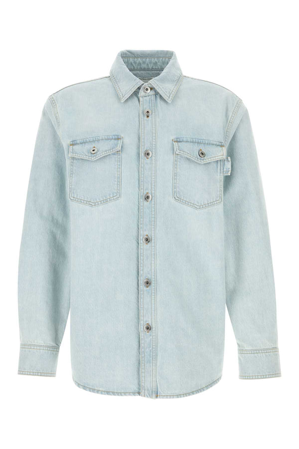 Bottega Veneta 100% Cotton shirt in blue