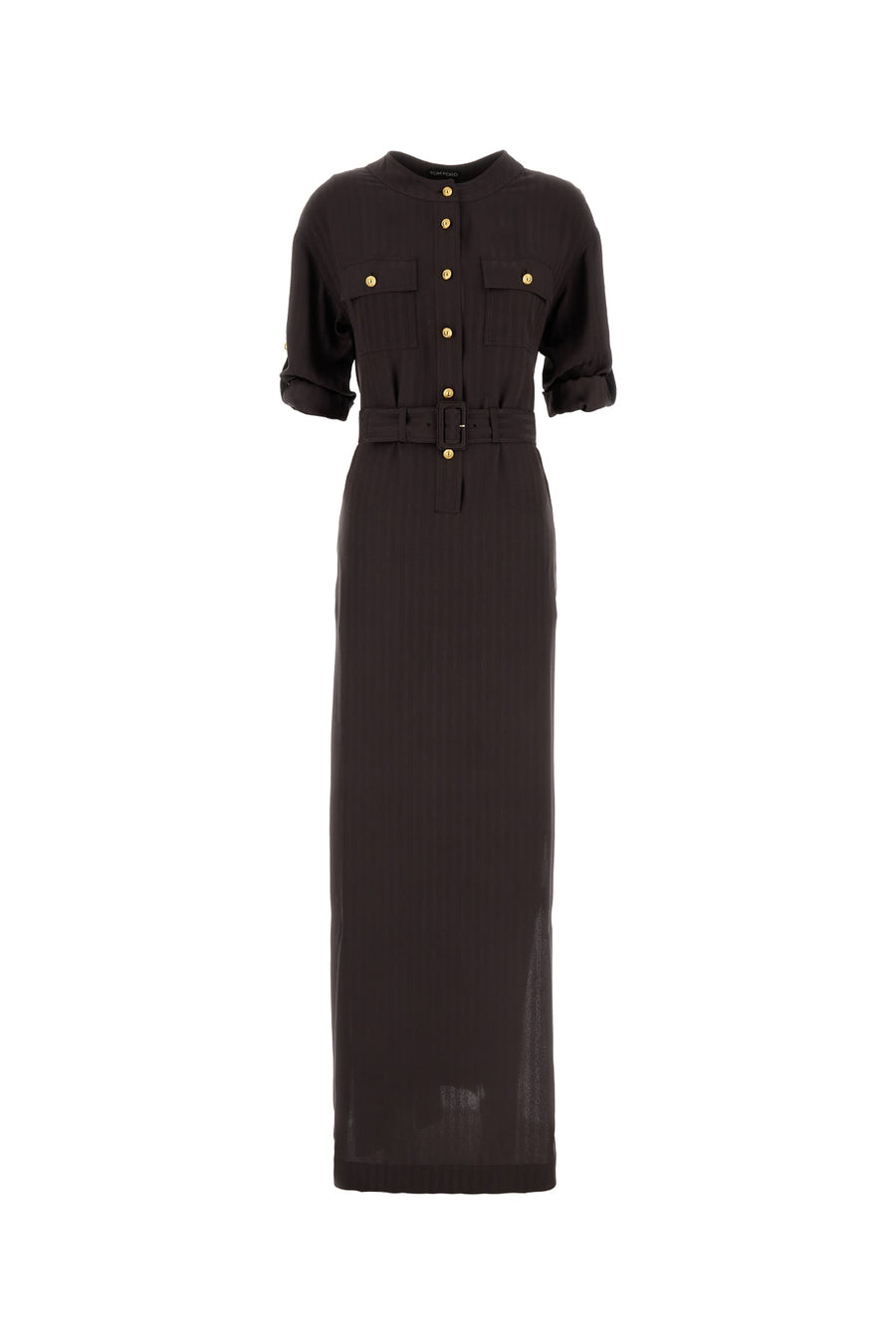 Tom Ford Fabric: 100% Viscose / Lining: 92% Silk - 8% Elastane dress in brown