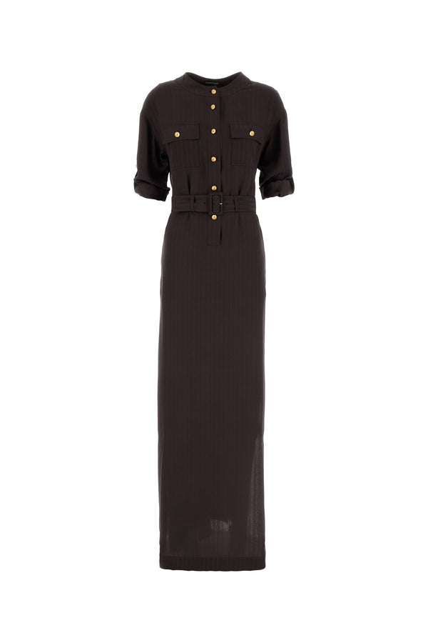 Tom Ford Fabric: 100% Viscose / Lining: 92% Silk - 8% Elastane dress in brown