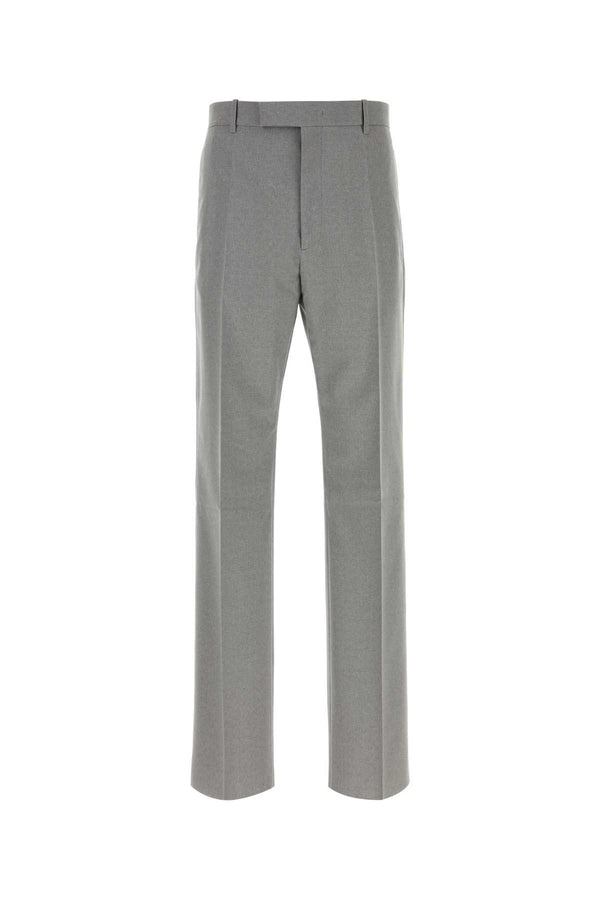 Jil Sander 100% Virgin wool trousers in gray