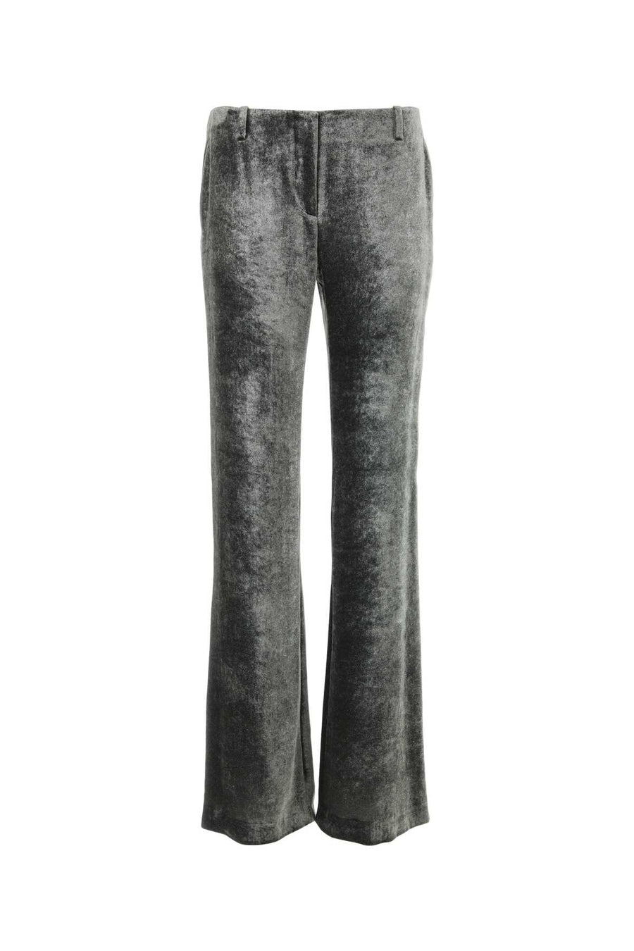 Alberta Ferretti 80% Viscose 20% Silk trousers in gray