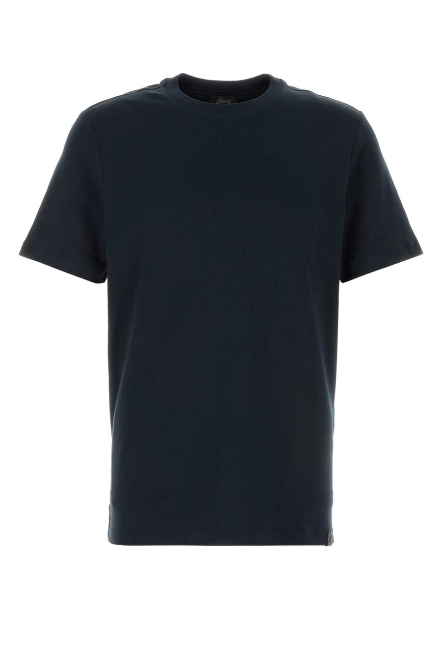 Brioni Island 100% Cotton t-shirt in navy